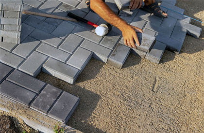 paver driveway